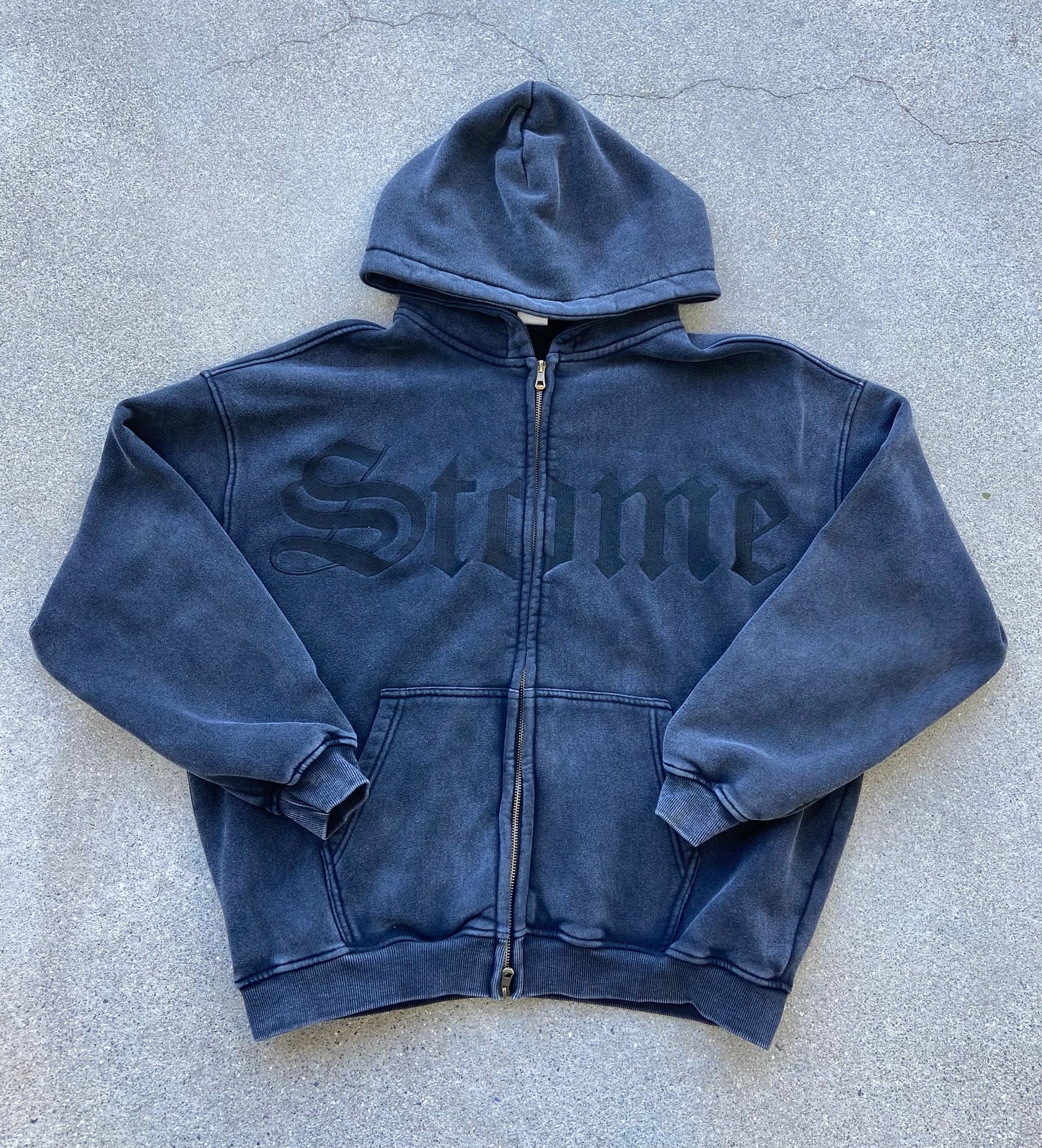 Angel of Resurrection Embroidered Zip Up