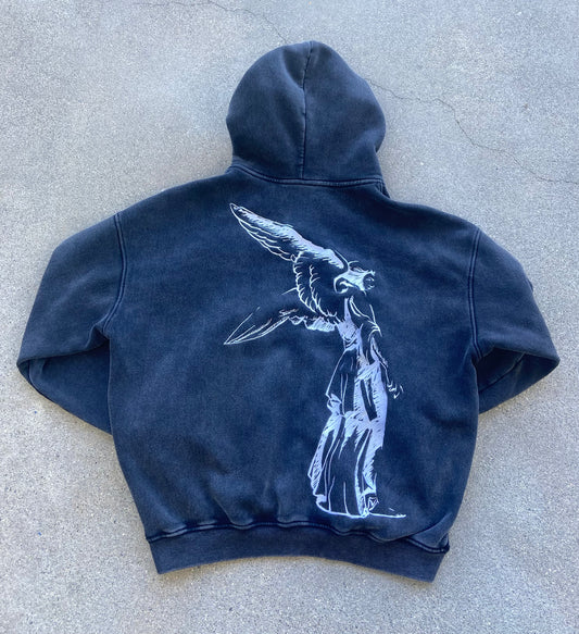 Angel of Resurrection Embroidered Zip Up